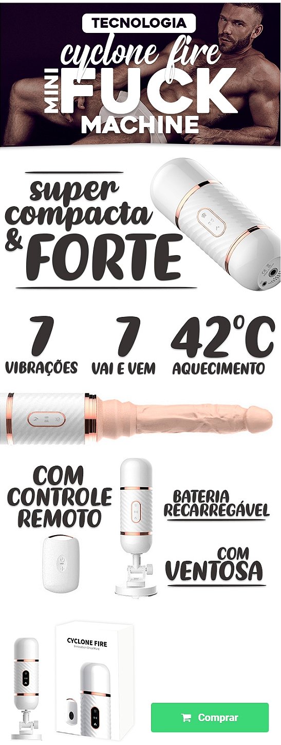 Cyclone Fire Mini Máquina do Sexo com Pênis Vibrador 